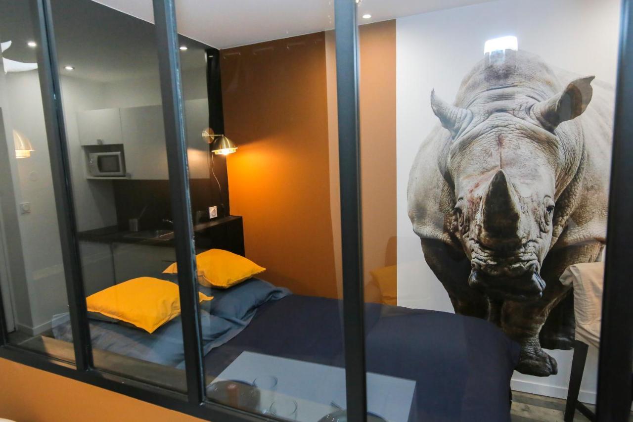 생테티엔 Le Rhinoceros, T1 Hypercentre Chic Et Cosy, Wifi Par Sovalfi 아파트 외부 사진