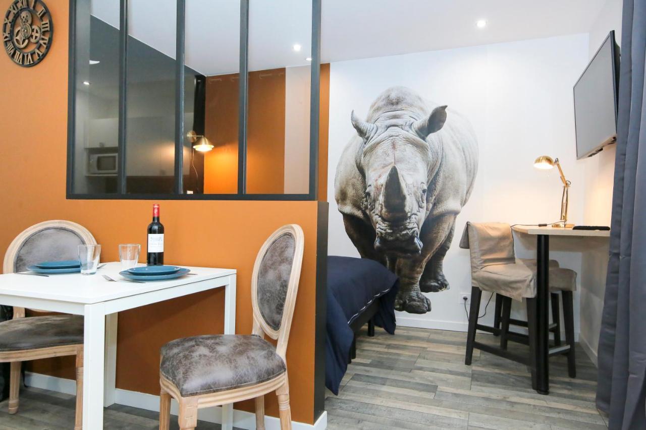 생테티엔 Le Rhinoceros, T1 Hypercentre Chic Et Cosy, Wifi Par Sovalfi 아파트 외부 사진