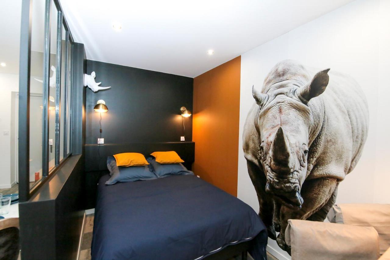 생테티엔 Le Rhinoceros, T1 Hypercentre Chic Et Cosy, Wifi Par Sovalfi 아파트 외부 사진
